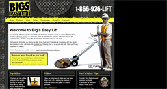 Desktop Screenshot of bigseasylift.com